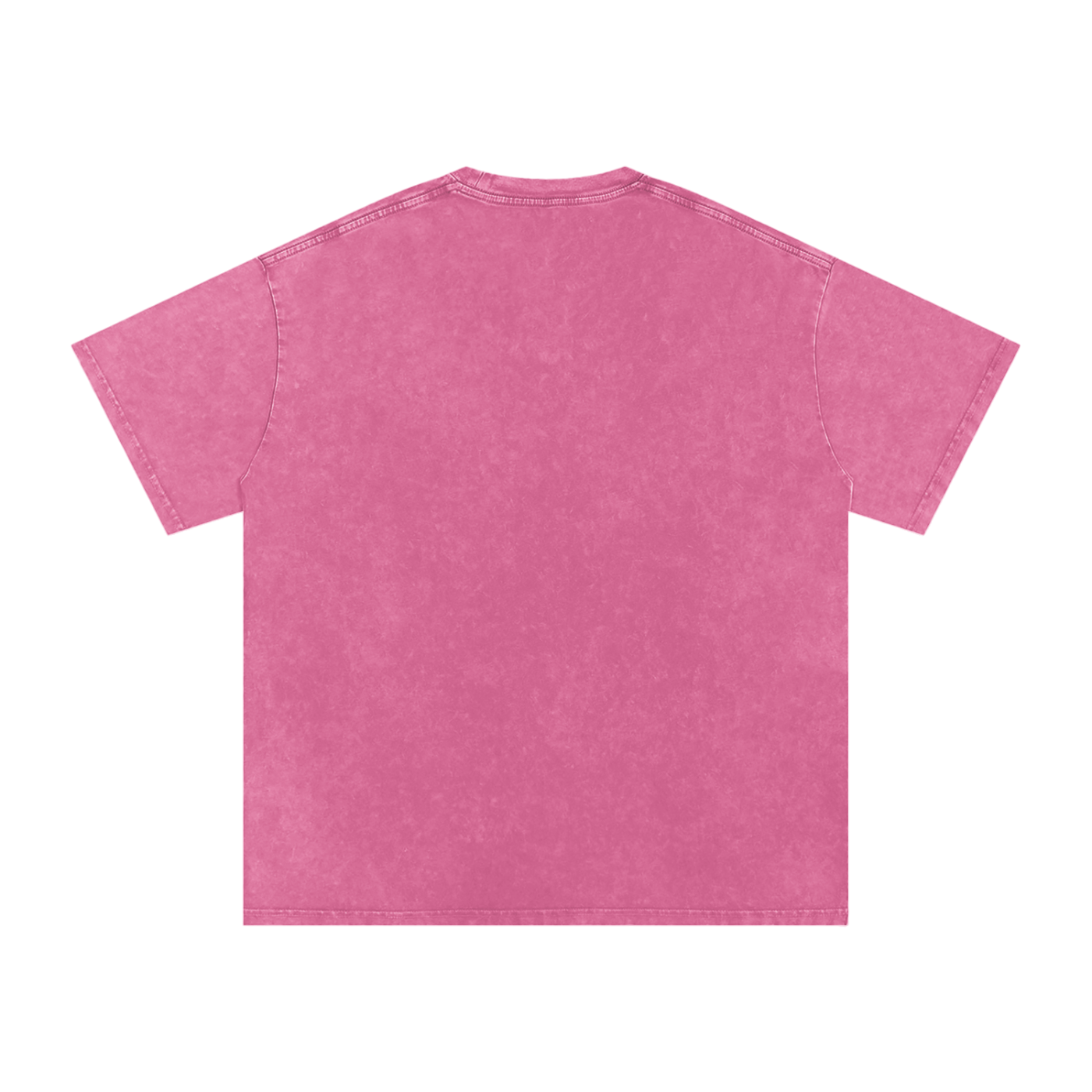 Cherry Blossom - Snow Washed Oversized Cotton T-Shirt