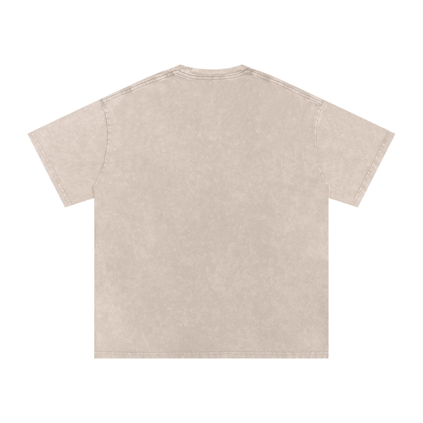 Pansies - Snow Washed Oversized Cotton T-Shirt