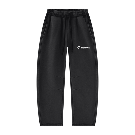 Vintage Wash Barrel Leg Fleece Sweatpants