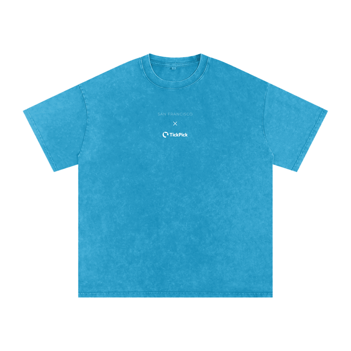 San Francisco x TickPick | Snow Washed Oversized Cotton T-Shirt
