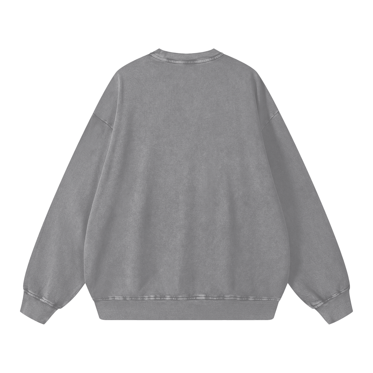 Collegiate Snow Washed Oversized Sweatshirt