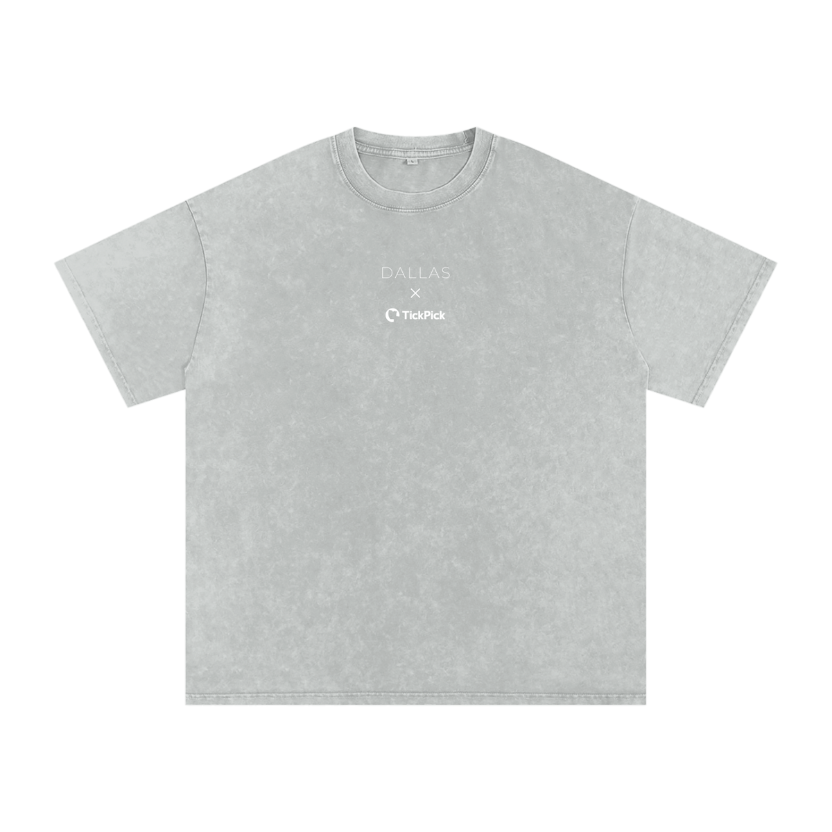 Dallas x TickPick | Snow Washed Oversized Cotton T-Shirt