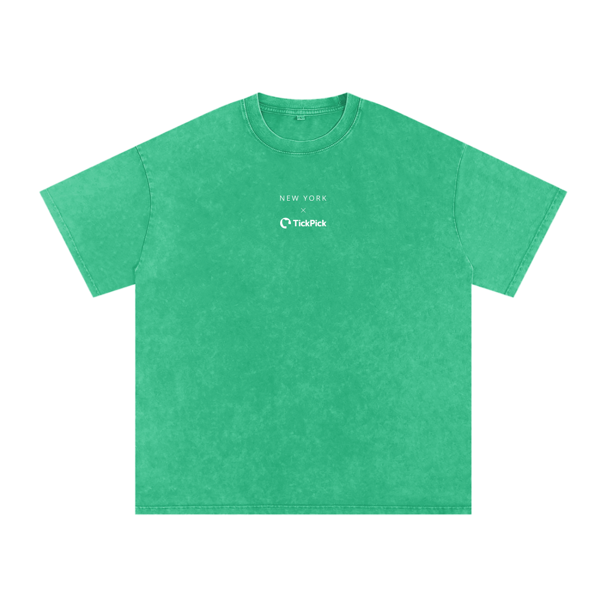 New York x TickPick | Snow Washed Oversized Cotton T-Shirt