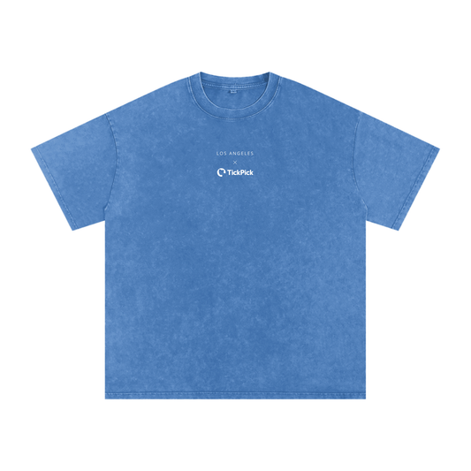 Los Angelas x TickPick | Snow Washed Oversized Cotton T-Shirt