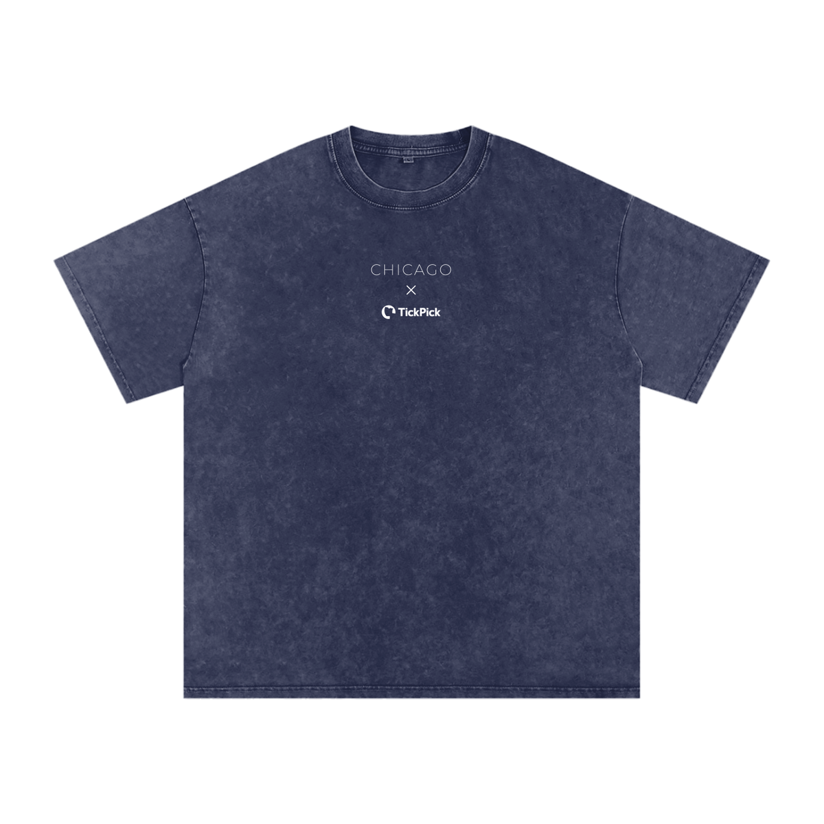 Chicago x TickPick | Snow Washed Oversized Cotton T-Shirt